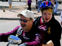Kids received bike rides from Old Pueblo Riders - 2010 Kids received bike rides