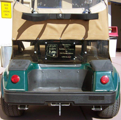 ASDB Cart purchased
      with 2009 Ride funds